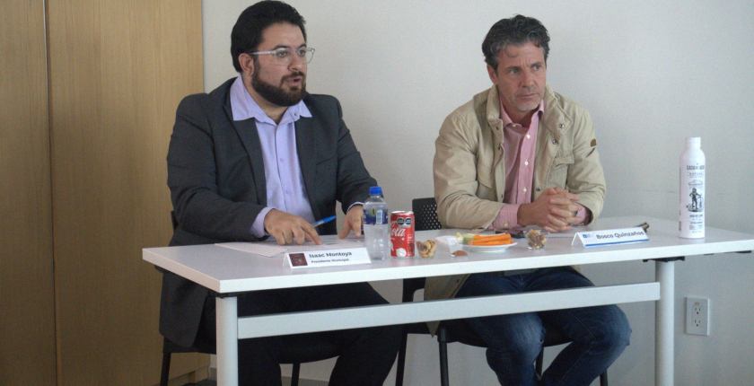Reunión con el Presidente Municipal de Naucalpan